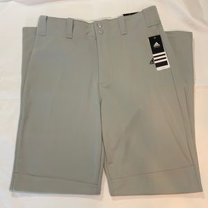 ADIDAS Men’s Baseball Pants Grey M NWT
